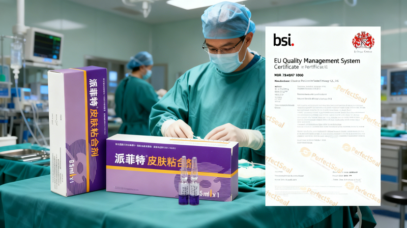 专业医用外科皮肤胶水厂家，率先获得MDR 证书，全国招商中！