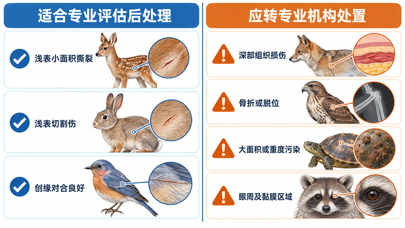 宠物胶适用与不适用伤口类型对照图.png